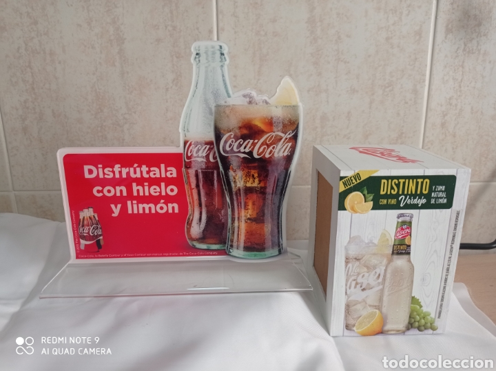 Coleccionismo de Coca-Cola y Pepsi: EXPOSITOR COCA COLA Y SERVILLETERO LA CASERA - Foto 2
