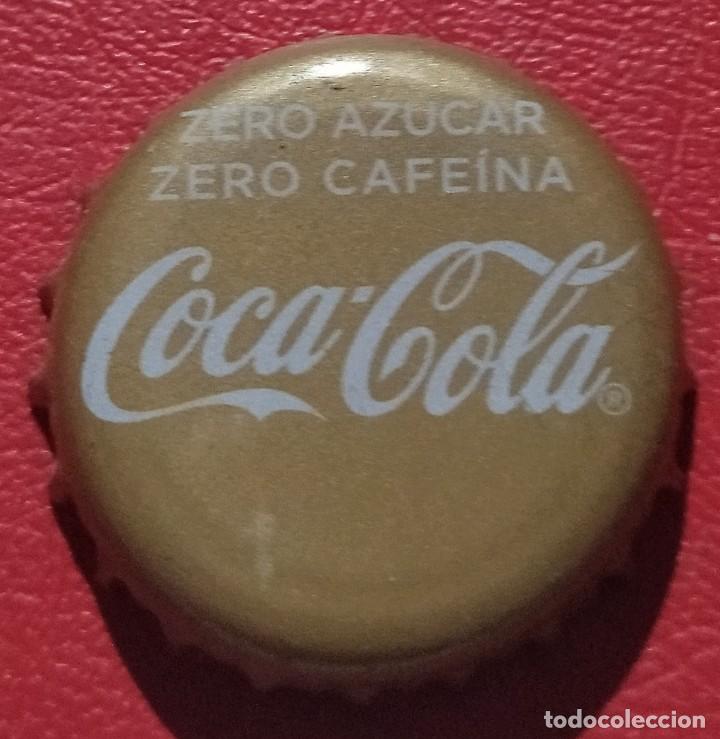 Collezionismo di Coca-Cola e Pepsi: Chapa de Coca Cola Zero Az&uacute;car Zero Cafe&iacute;na.
