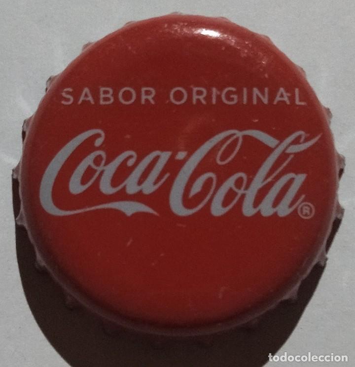 Coleccionismo de Coca-Cola y Pepsi: Chapa de Coca Cola Sabor Original. - Foto 1