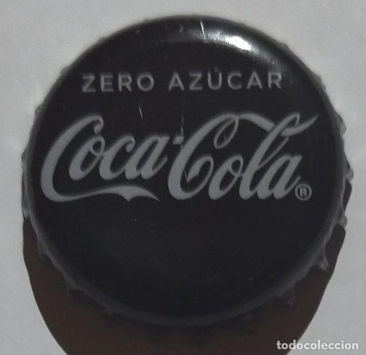 Coleccionismo de Coca-Cola y Pepsi: Chapa de Coca Cola Zero Az&uacute;cares. - Foto 1