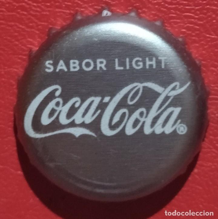 Collezionismo di Coca-Cola e Pepsi: Chapa de Coca Cola Sabor Light.