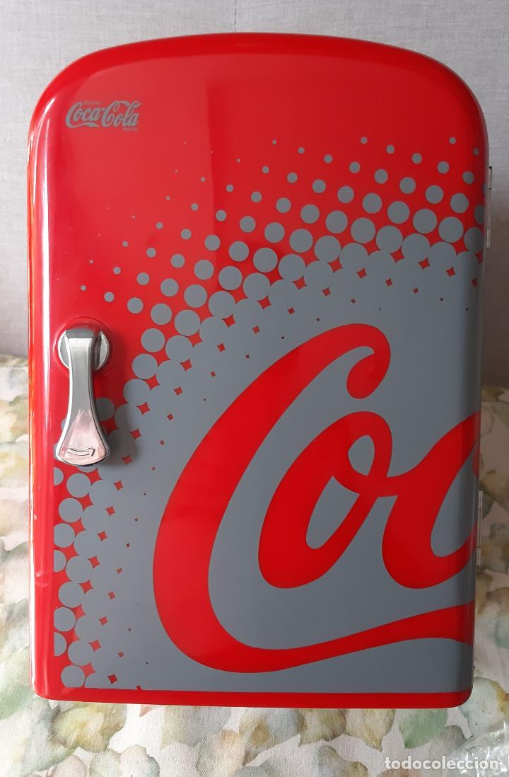 Collecting of Coca-Cola and Pepsi: NEVERA COCA-COLA VINTAGE , SIRVE PARA CONECTAR EN MECHERO COCHE , NUEVA SIN ESTRENAR