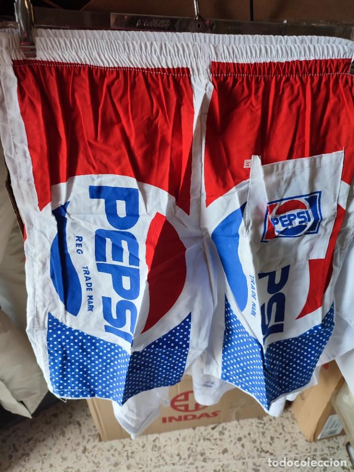 Collecting of Coca-Cola and Pepsi: Pantal&oacute;n corto vintage retro Pepsi cola talla M
