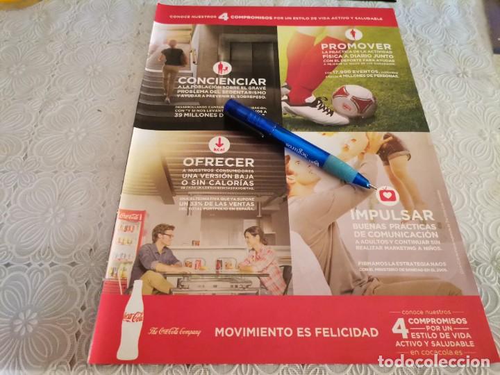 Sammeln von Coca-Cola und Pepsi: COCA COLA ANUNCIO PUBLICIDAD REVISTA 2014