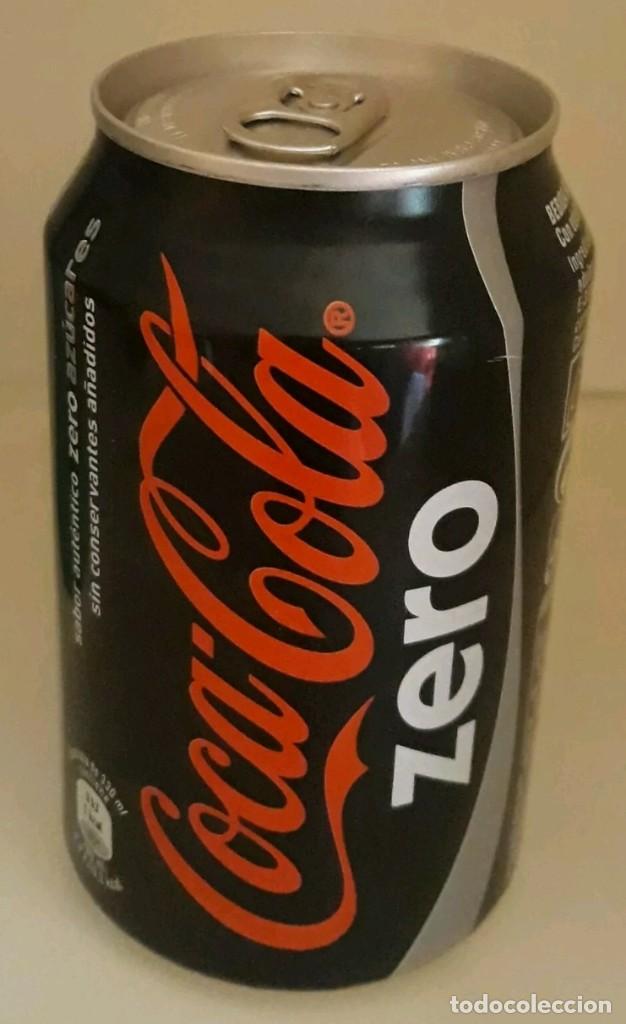 lata vacía de coca-cola zero sin cafeina - Compra venta en todocoleccion