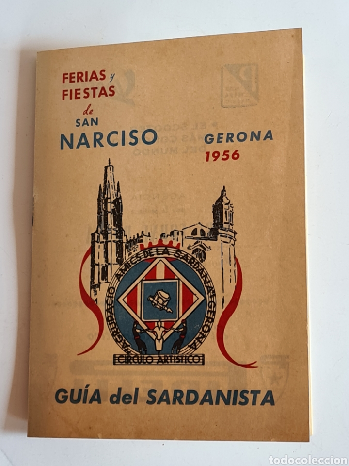 Collecting of Coca-Cola and Pepsi: Gu&iacute;a del Sardanista publicidad Pepsi-Cola 1956 La Bebida de la Cordialidad - Gerona San Narciso