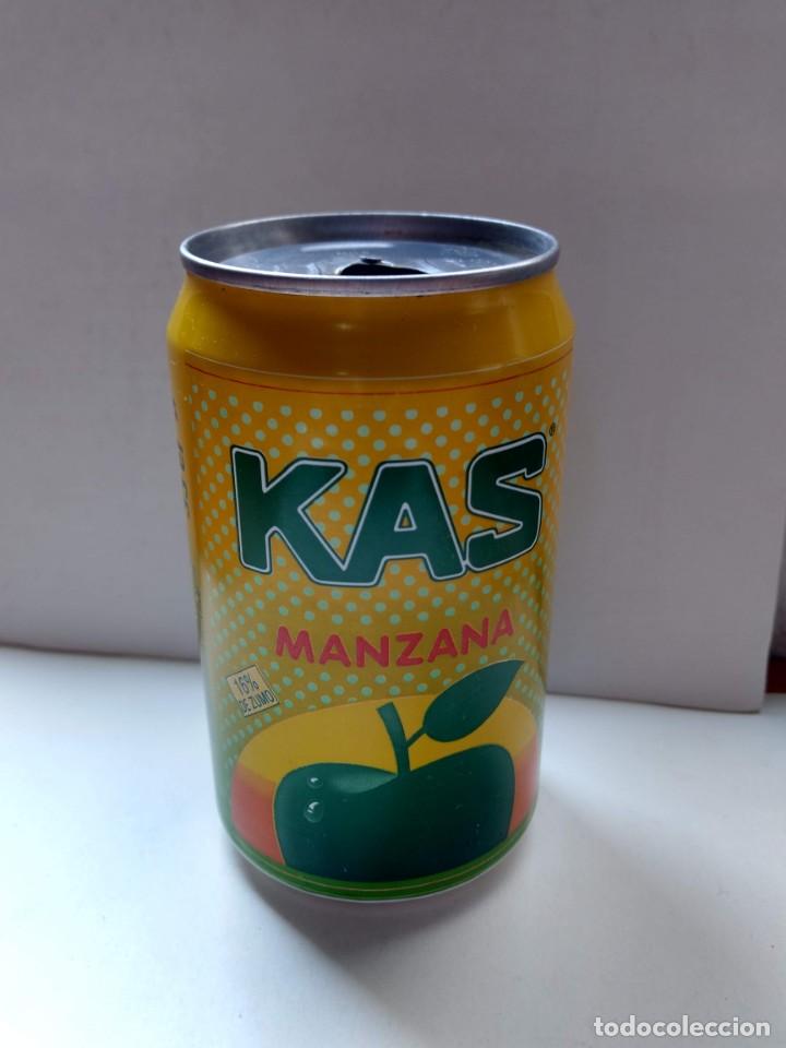 Coleccionismo de Coca-Cola y Pepsi: BOTE - LATA KAS MANZANA - Foto 1