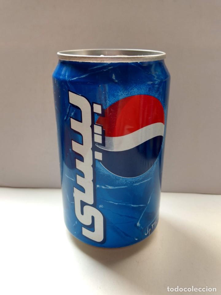 Coleccionismo de Coca-Cola y Pepsi: BOTE - LATA PEPSI ARABE - Foto 1