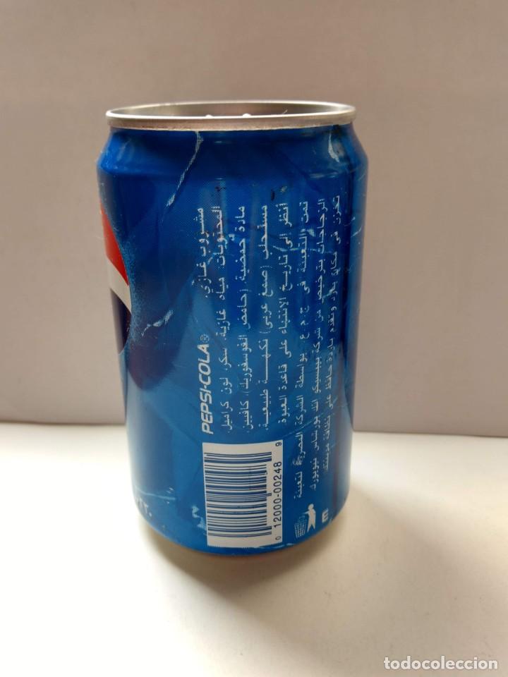 Coleccionismo de Coca-Cola y Pepsi: BOTE - LATA PEPSI ARABE - Foto 2