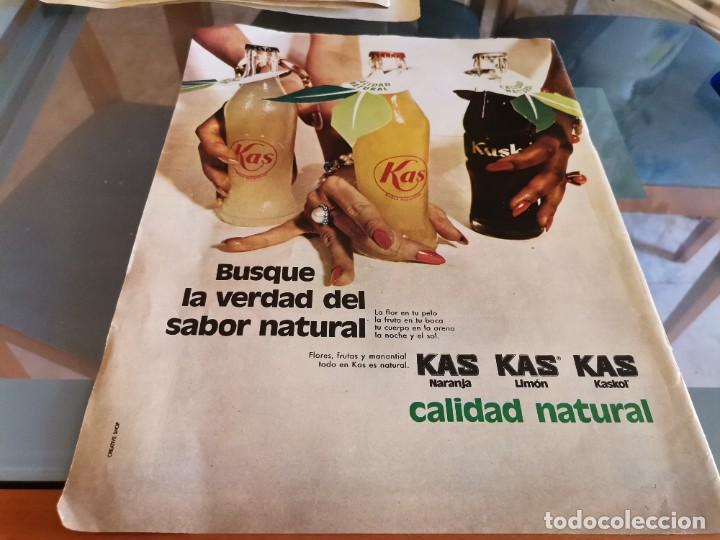 Collecting of Coca-Cola and Pepsi: KAS NARANJA, KAS LIMON, KASKOL ANUNCIO PUBLICIDAD REVISTA 1971