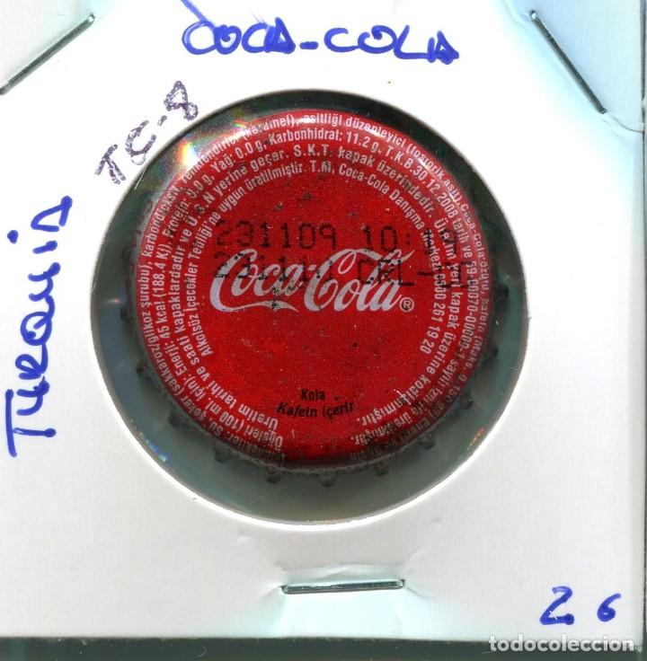 Collecting of Coca-Cola and Pepsi: TAPON CORONA DE COCA COLA TURQUIA ( TC8 )