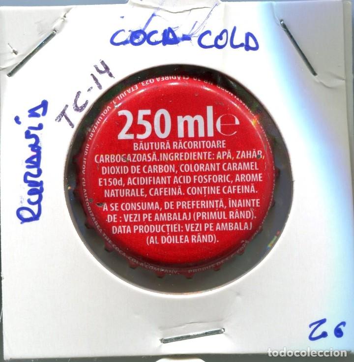 Collecting of Coca-Cola and Pepsi: TAPON CORONA DE COCA COLA RUMANIA ( TC14 )