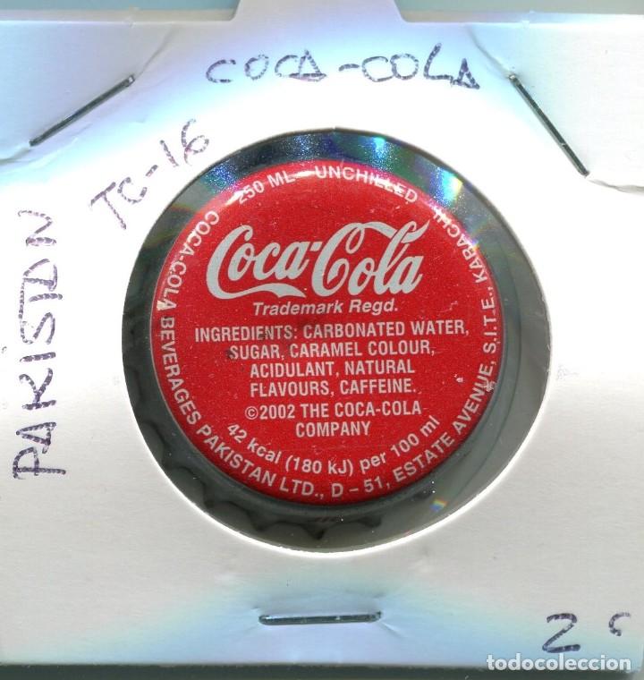 Collecting of Coca-Cola and Pepsi: TAPON CORONA DE COCA COLA PAKISTAN ( TC16 )