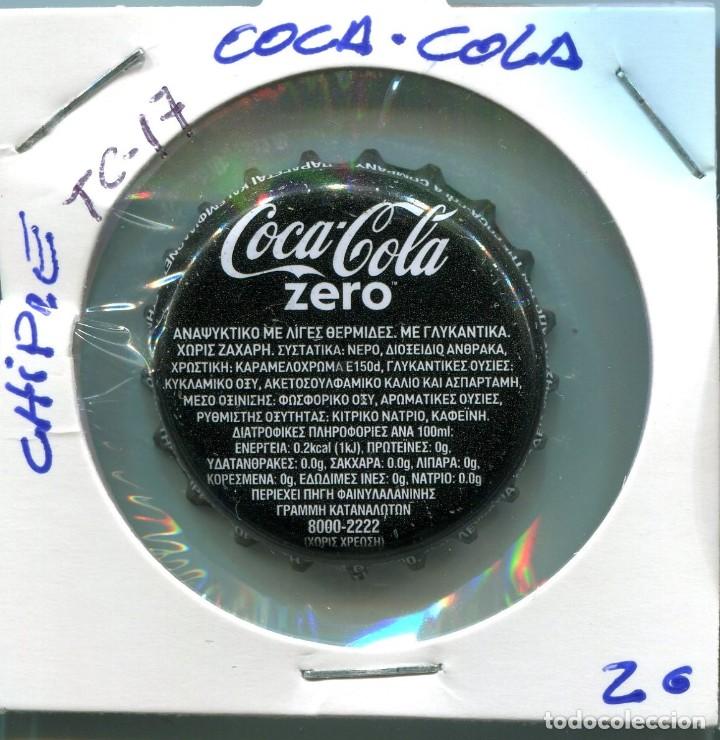Collecting of Coca-Cola and Pepsi: TAPON CORONA DE COCA COLA CHIPRE ( TC17 )