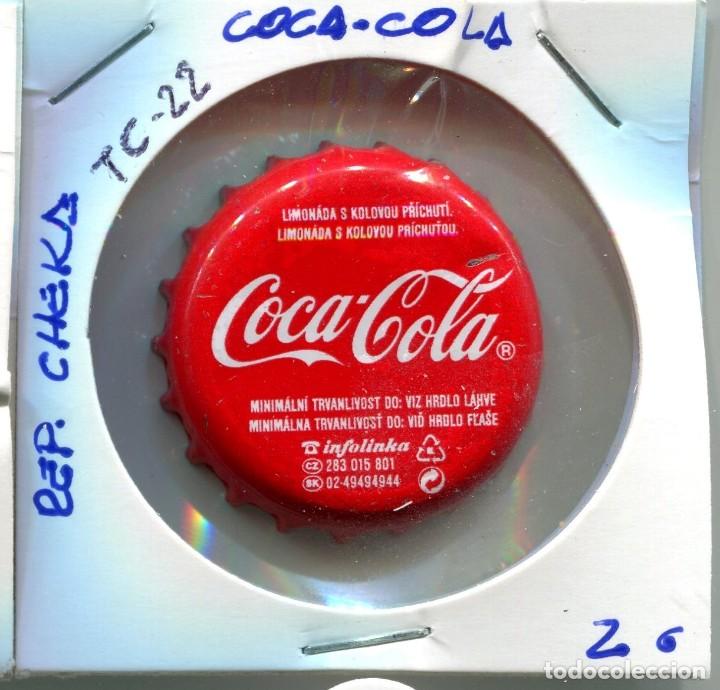 Collecting of Coca-Cola and Pepsi: TAPON CORONA DE COCA COLA REPUBLICA CHECA ( TC22 )