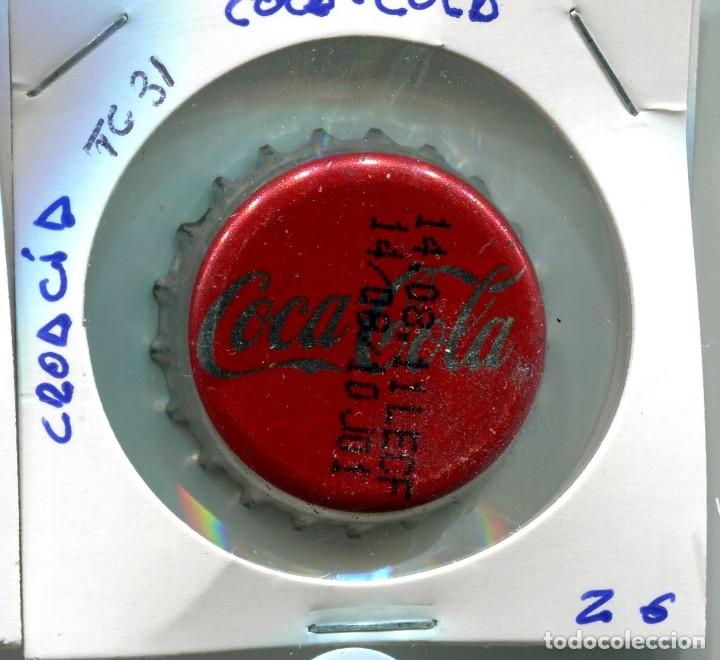 Collecting of Coca-Cola and Pepsi: TAPON CORONA DE COCA COLA CROACIA (TC31 )