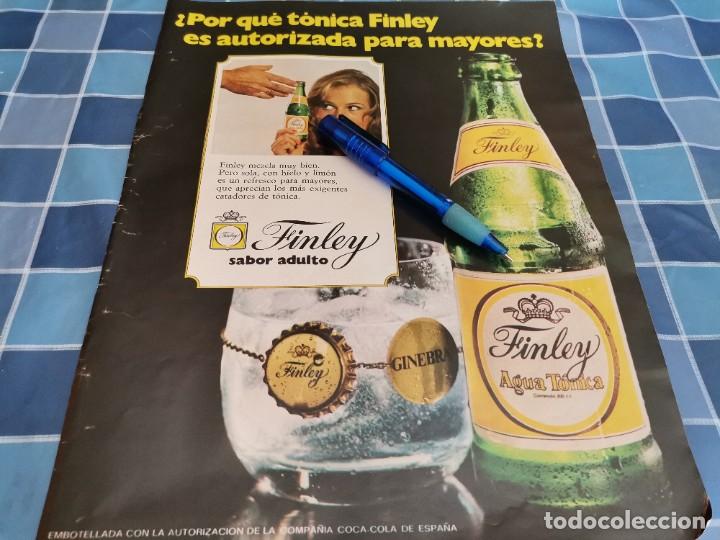 Sammeln von Coca-Cola und Pepsi: T&Oacute;NICA FINLEY ANUNCIO PUBLICIDAD REVISTA 1972