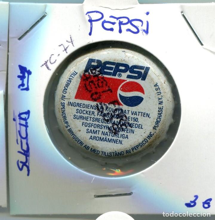 Sammeln von Coca-Cola und Pepsi: TAPON CORONA DE PEPSI SUECIA ( TC74 )