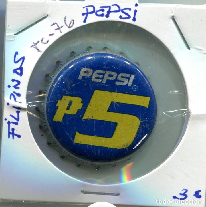 Sammeln von Coca-Cola und Pepsi: TAPON CORONA DE PEPSI FILIPINAS ( TC76 )