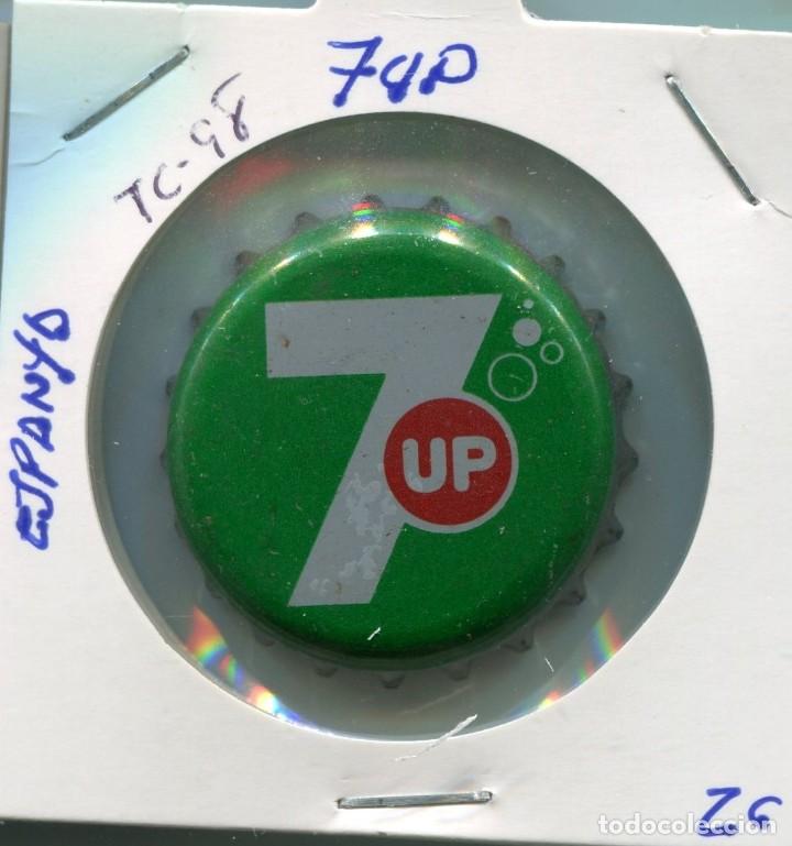 Sammeln von Coca-Cola und Pepsi: TAPON CORONA DE 7UP ESPA&Ntilde;A ( TC98 )