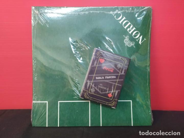 Sammeln von Coca-Cola und Pepsi: baraja de cartas y tablero promocional de cocacola coca cola