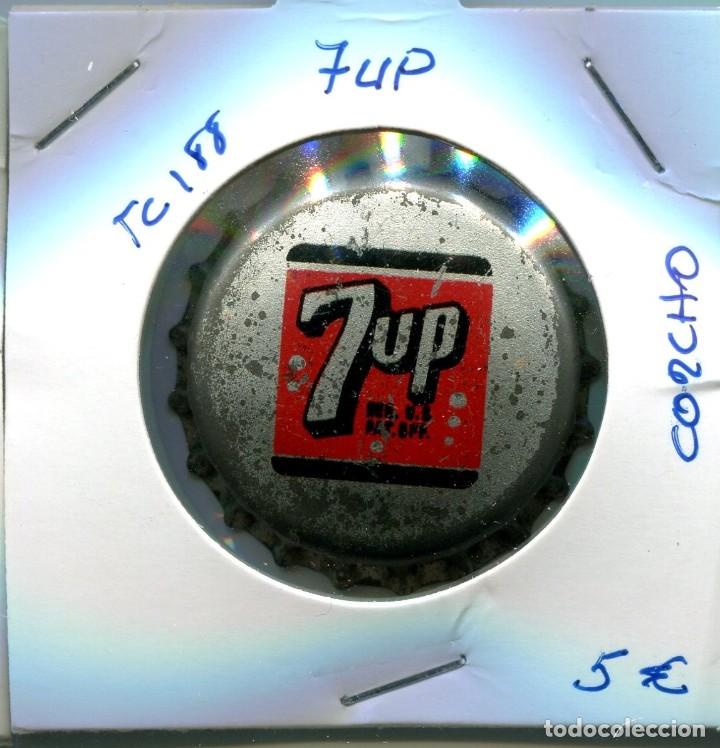 Collecting of Coca-Cola and Pepsi: TAPON CORONA DE 7UP ( CORCHO ) ( TC188 )