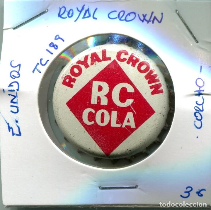 Collecting of Coca-Cola and Pepsi: TAPON CORONA DE ROYAL DROWN . ESTADOS UNIDOS ( CORCHO ) ( TC189 )