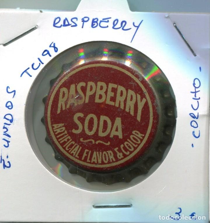 Collecting of Coca-Cola and Pepsi: TAPON CORONA RASPBERRY . ESTADOS UNIDOS ( CORCHO ) ( TC198 )