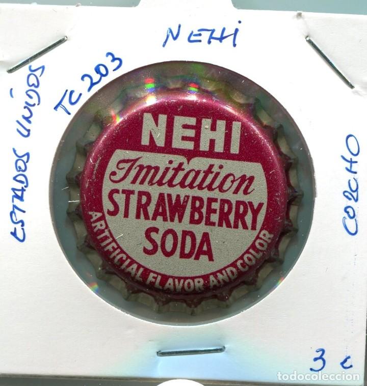 Collecting of Coca-Cola and Pepsi: TAPON CORONA NEHI . ESTADOS UNIDOS ( CORCHO ) ( TC203 )