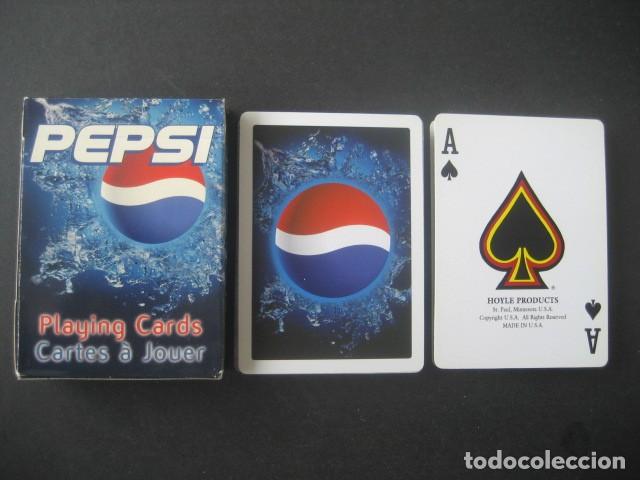 Coleccionismo de Coca-Cola y Pepsi: BARAJA POKER. PEPSI. - Foto 1