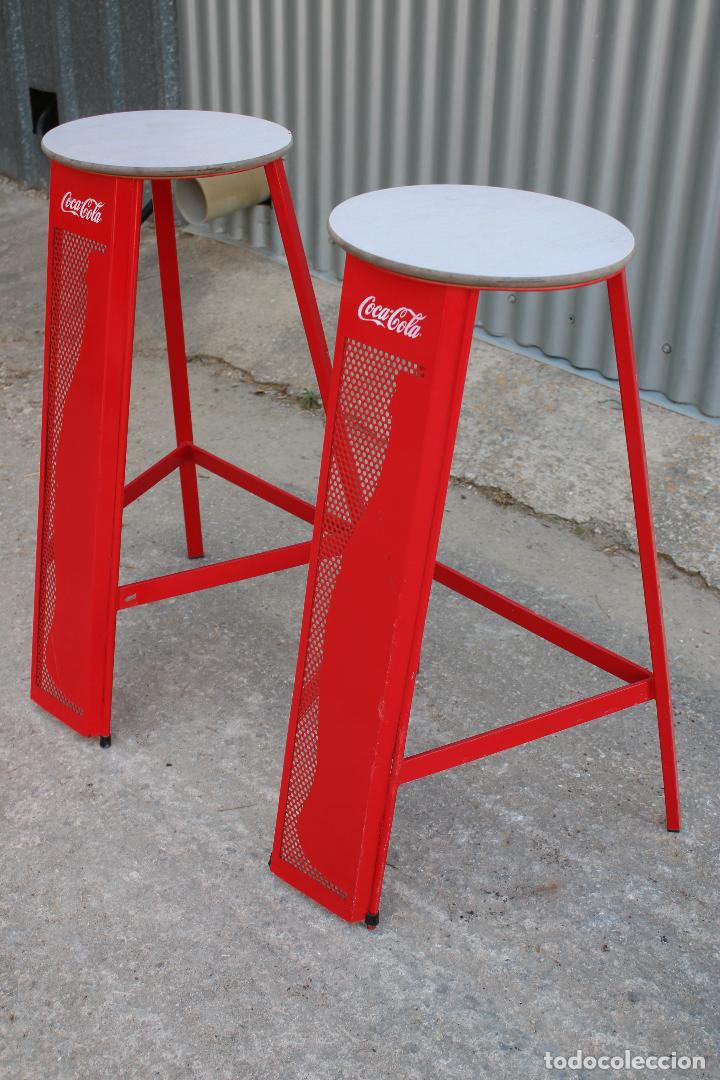 Coleccionismo de Coca-Cola y Pepsi: taburetes cocacola - Foto 3