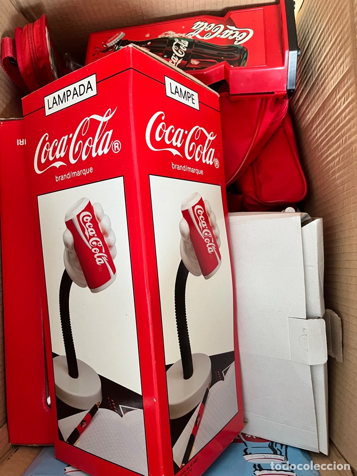 Coleccionismo de Coca-Cola y Pepsi: Coca-cola caja varios objetos - Foto 1