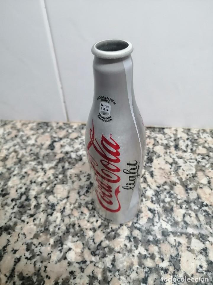 Coleccionismo de Coca-Cola y Pepsi: BOTELLA COCA COLA LIGHT ALUMINIO - Foto 3