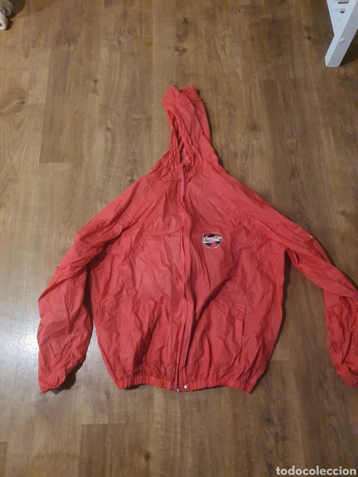Coleccionismo de Coca-Cola y Pepsi: Chubasquero impermeable de Coca Cola - Foto 1