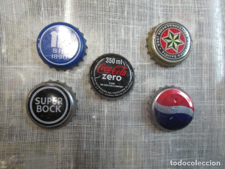 Collecting of Coca-Cola and Pepsi: LIQUIDACION 5 CHAPAS CORONAS - LAS DE LAS FOTOS - CORREO 0.85&euro;