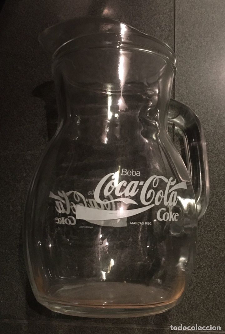 Collecting of Coca-Cola and Pepsi: JARRA COCA-COLA SERIGRAFIA EN BLANCO