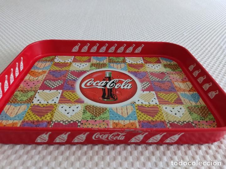 Coleccionismo de Coca-Cola y Pepsi: BANDEJA RECTANGULAR METALICA, PUBLICIDAD COCA COLA - Foto 2