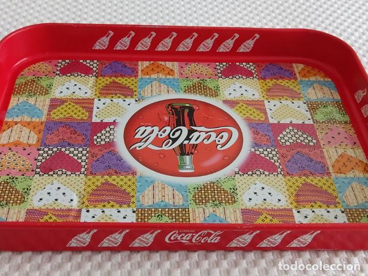 Coleccionismo de Coca-Cola y Pepsi: BANDEJA RECTANGULAR METALICA, PUBLICIDAD COCA COLA - Foto 5