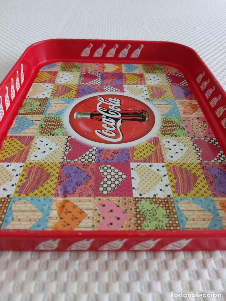 Coleccionismo de Coca-Cola y Pepsi: BANDEJA RECTANGULAR METALICA, PUBLICIDAD COCA COLA - Foto 6