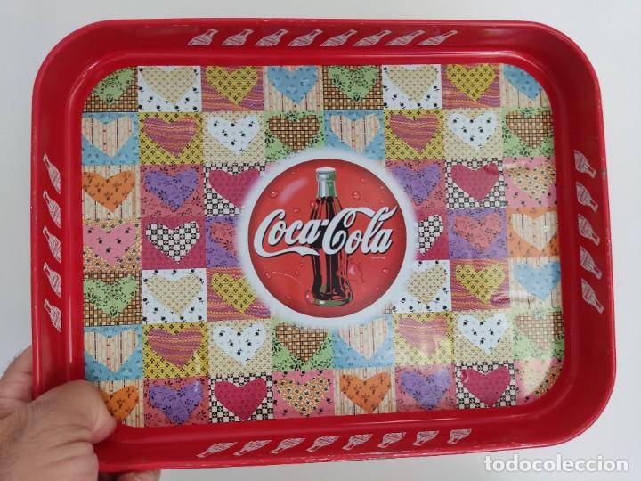 Coleccionismo de Coca-Cola y Pepsi: BANDEJA RECTANGULAR METALICA, PUBLICIDAD COCA COLA - Foto 7
