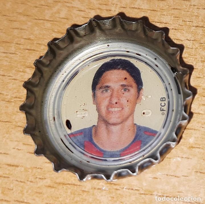 Collecting of Coca-Cola and Pepsi: chapa jugador bar&ccedil;a crown cap tapon corona