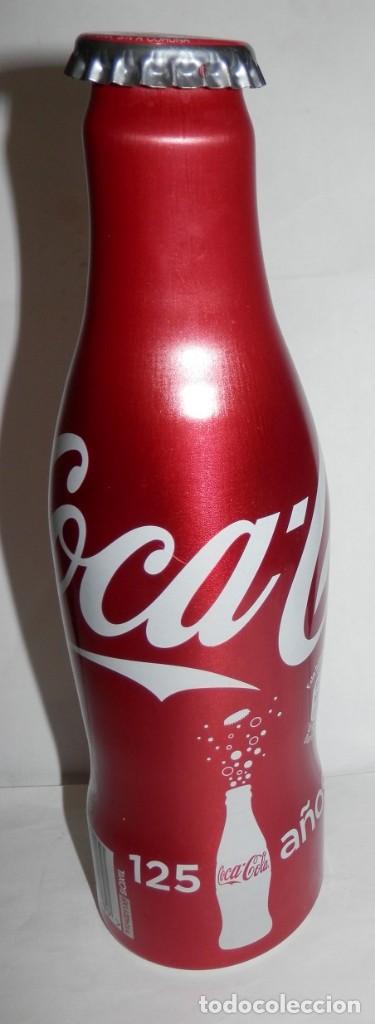 Coleccionismo de Coca-Cola y Pepsi: BOTELLA 125 A&Ntilde;OS DE LA COCA-COLA - Foto 1