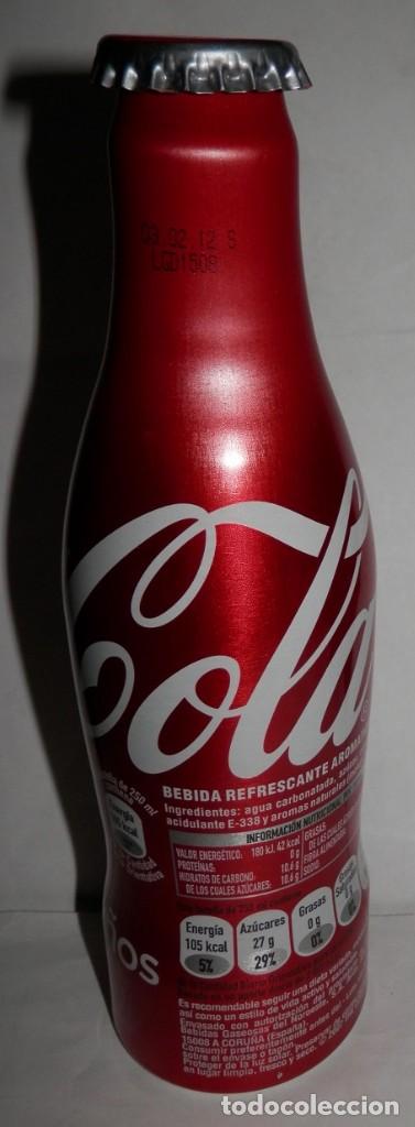 Coleccionismo de Coca-Cola y Pepsi: BOTELLA 125 A&Ntilde;OS DE LA COCA-COLA - Foto 2