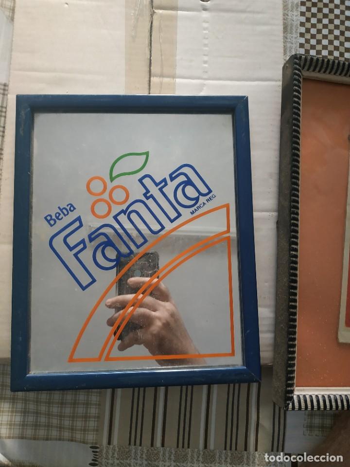 Coleccionismo de Coca-Cola y Pepsi: CUADRO ESPEJO DE BEBA FANTA - Foto 1