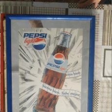 Coleccionismo de Coca-Cola y Pepsi: CUADRO ESPEJO - PEPSI LIGHT