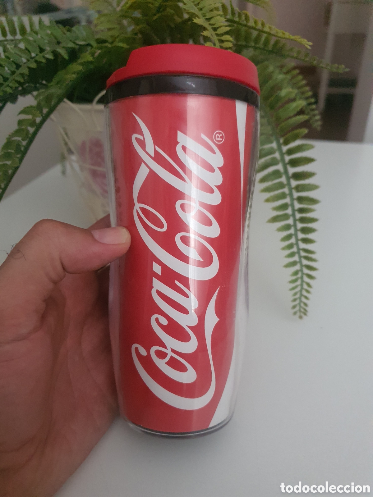 Coleccionismo de Coca-Cola y Pepsi: vaso t&eacute;rmicos publicitarios coca cola nuevo.
