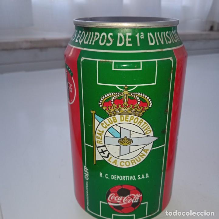 Sammeln von Coca-Cola und Pepsi: LATA COCA COLA TEMPORADA 96-97 1&ordf; DIVISION. DEPORTIVO LA CORU&Ntilde;A