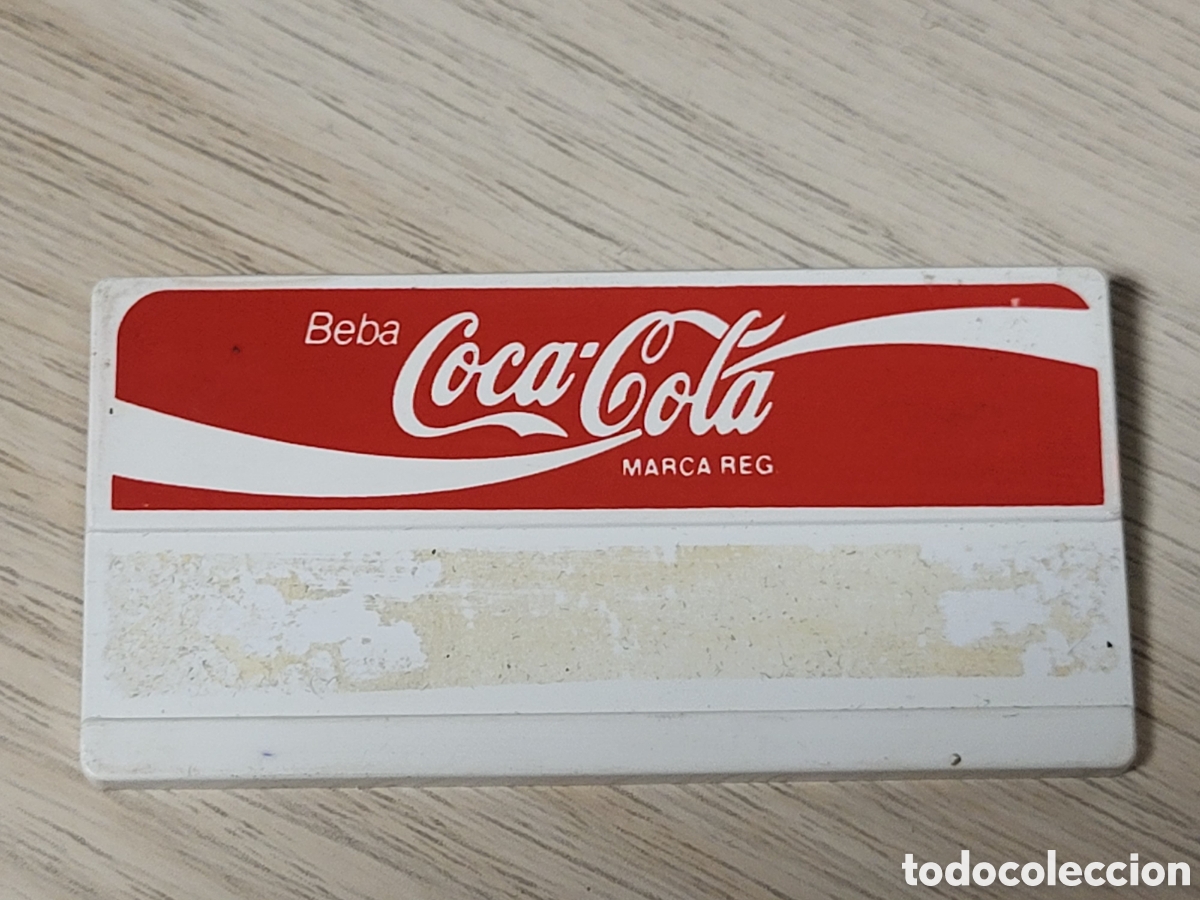 Collectionnisme de Coca-Cola et Pepsi: RARA CHAPA IDENTIFICATIVA TRABAJADORES COCA COLA . 7&times;3,5 CM