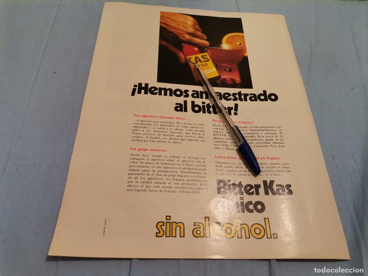 Collecting of Coca-Cola and Pepsi: BITTER KAS SIN ALCOHOL ANUNCIO PUBLICIDAD REVISTA 1972
