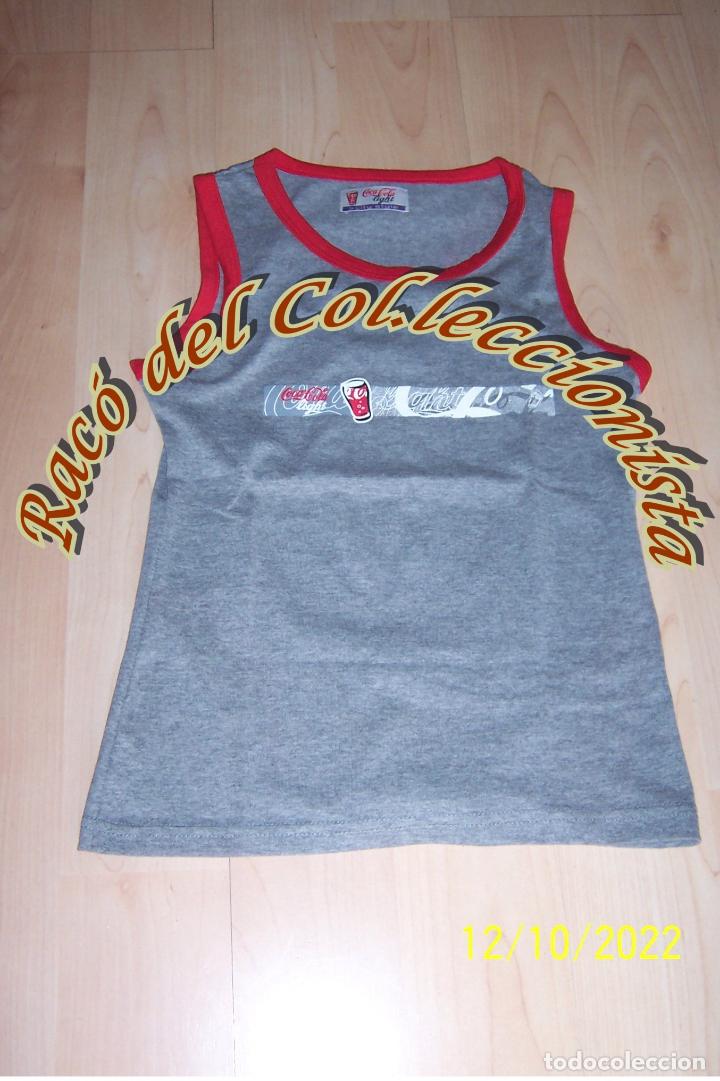Colecionismo de Coca-Cola e Pepsi: COCA COLA CAMISETA MERCHANDISING ( OBJETOS PROMOCIONALES )